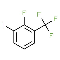 2-Fluoro-1-iodo-3-(trifluoromethyl)benzene Structure