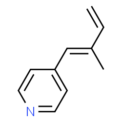 Pyridine, 4-(2-methyl-1,3-butadienyl)-, (E)- (9CI) Structure