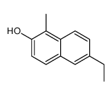 6-ethyl-1-methylnaphthalen-2-ol结构式