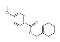 cyclohexen-1-ylmethyl 4-methoxybenzoate结构式