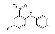 4-溴-2-硝基-N-苯基苯胺结构式