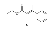 ethyl α-cyano-β-methylcinnamate结构式
