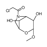 甲基-3,6-二脱氧氯乙酰氨基-α-D-吡喃甘露糖苷结构式