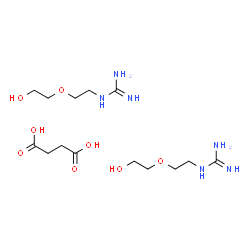 DIGLYCOL GUANIDINE SUCCINATE结构式
