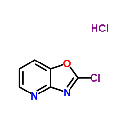 2-Chlorooxazolo[4,5-b]pyridine monohydrochloride Structure