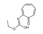 7-Oxo-1,3,5-cycloheptatriene-1-carbamic acid ethyl ester Structure