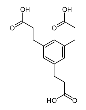 3-[3,5-bis(2-carboxyethyl)phenyl]propanoic acid Structure