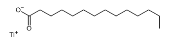 tetradecanoate,thallium(1+)结构式