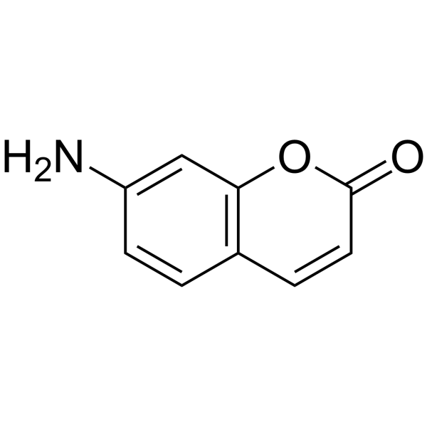 7-氨基香豆素结构式