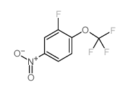 2-Fluoro-4-nitro-1-(trifluoromethoxy)benzene Structure