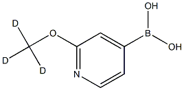 (2-(methoxy-d3)pyridin-4-yl)boronic acid Structure