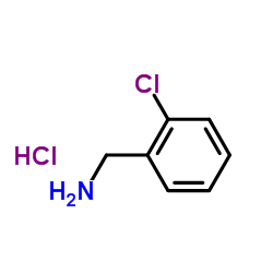 1-(2-Chlorophenyl)methanamine hydrochloride (1:1) Structure