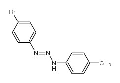 4-bromo-N-[(4-methylphenyl)diazenyl]aniline结构式