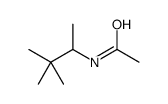 N-(3,3-dimethylbutan-2-yl)acetamide结构式