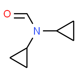 Formamide, N,N-dicyclopropyl- (9CI) Structure