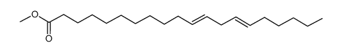 顺-11,14-二十碳二烯酸甲酯结构式
