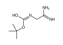 2-N-BOC氨基乙基脒结构式