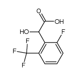2-fluoro-6-trifluoromethylmandelic acid Structure