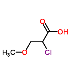 2-chloro-3-methoxypropionicacid Structure