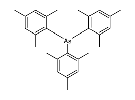 tris(2,4,6-trimethylphenyl)arsane结构式