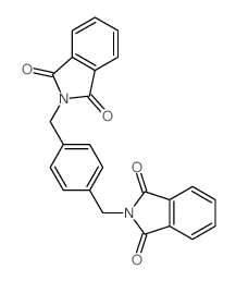 1H-Isoindole-1,3(2H)-dione,2,2'-[1,4-phenylenebis(methylene)]bis- (9CI) Structure