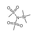 trimethylsilyldimesylamine structure
