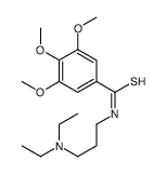N-[3-(Diethylamino)propyl]-3,4,5-trimethoxythiobenzamide结构式
