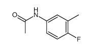 N-(4-bromo-3-methylphenyl)acetamide Structure