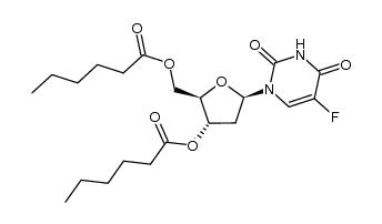 3',5'-O-dicaproyl-floxuridine Structure