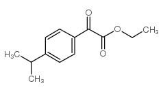 2-(4-异丙基苯基)-2-氧代乙酸乙酯结构式