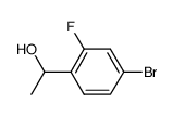 1-(4-bromo-2-fluorophenyl)ethanol结构式