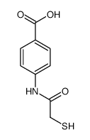 4-[(2-sulfanylacetyl)amino]benzoic acid Structure