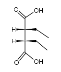 (2R,3S)-2,3-Diethylsuccinic acid Structure