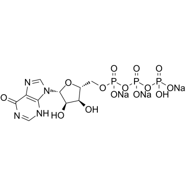 肌苷-5'-三磷酸三钠盐结构式