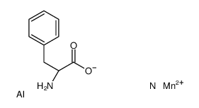 aluminum,(2S)-2-amino-3-phenylpropanoic acid,manganese(2+),hydroxide,nitrate Structure