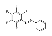 (2,3,4,5,6-pentafluorophenyl)-phenyldiazene Structure