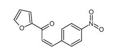 1-(furan-2-yl)-3-(4-nitrophenyl)prop-2-en-1-one结构式