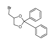 4-(bromomethyl)-2,2-diphenyl-1,3-dioxolane Structure