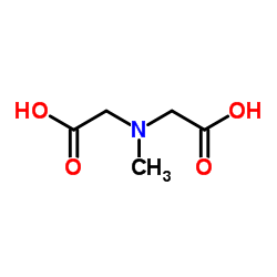 2,2'-(Methylazanediyl)diacetic acid structure