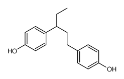 4,4'-(1,3-Pentanediyl)diphenol Structure