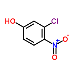 3-氯-4-硝基苯酚结构式