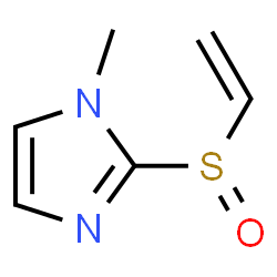 1H-Imidazole,2-(ethenylsulfinyl)-1-methyl-(9CI) Structure