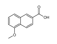 5-Methoxy-2-naphthoic acid结构式