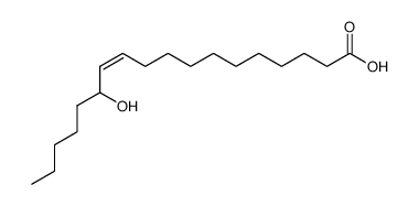 (Z)-13-hydroxyoctadec-11-enoic acid结构式