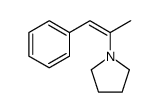 1-(1-phenylprop-1-en-2-yl)pyrrolidine Structure