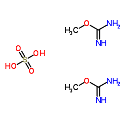 O-Methylisourea hemisulfate structure