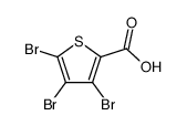3,4,5-Tribromo-2-thenoic acid Structure