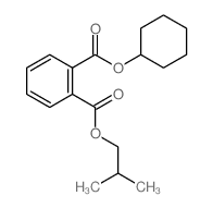 Phthalic acid, cyclohexyl isobutyl ester (8CI) Structure