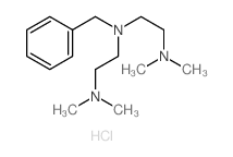 N-benzyl-N-(2-dimethylaminoethyl)-N,N-dimethyl-ethane-1,2-diamine Structure