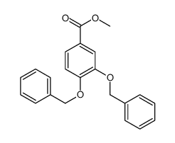 3,4-二(苄氧基)苯甲酸甲酯结构式